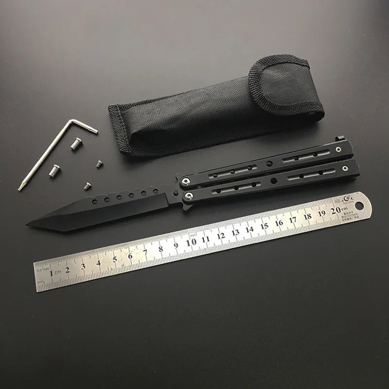 Butterfly Training Knife: Dull Practice Flipper Kit