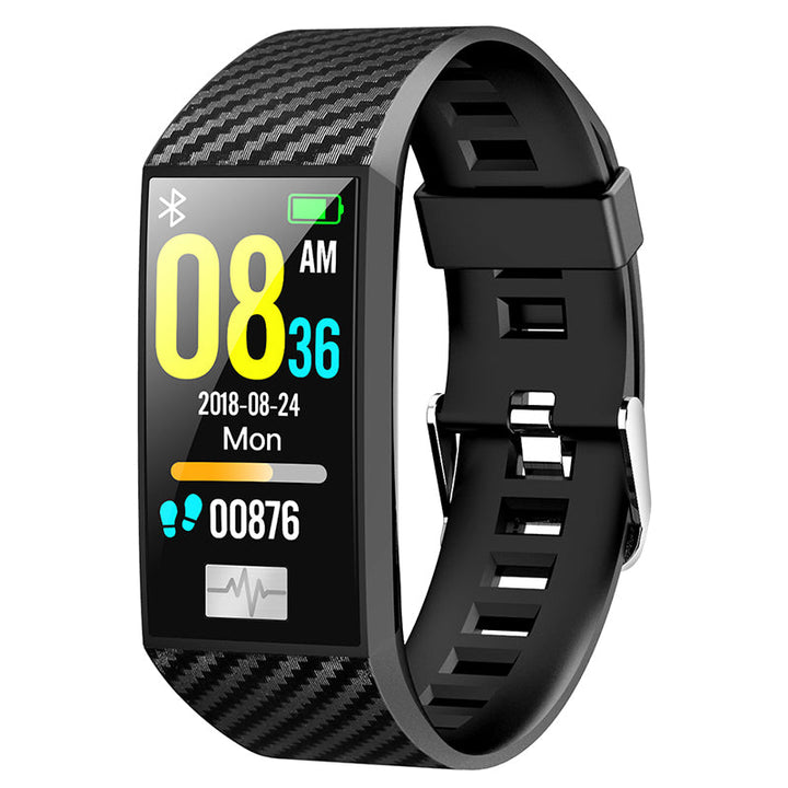 Slim IP68 Fitness Tracker with Heart Rate & Color Display