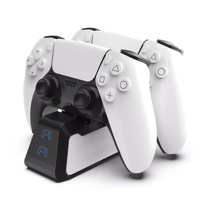 Dual PS5 Controller Charging Dock for Two Controllers
