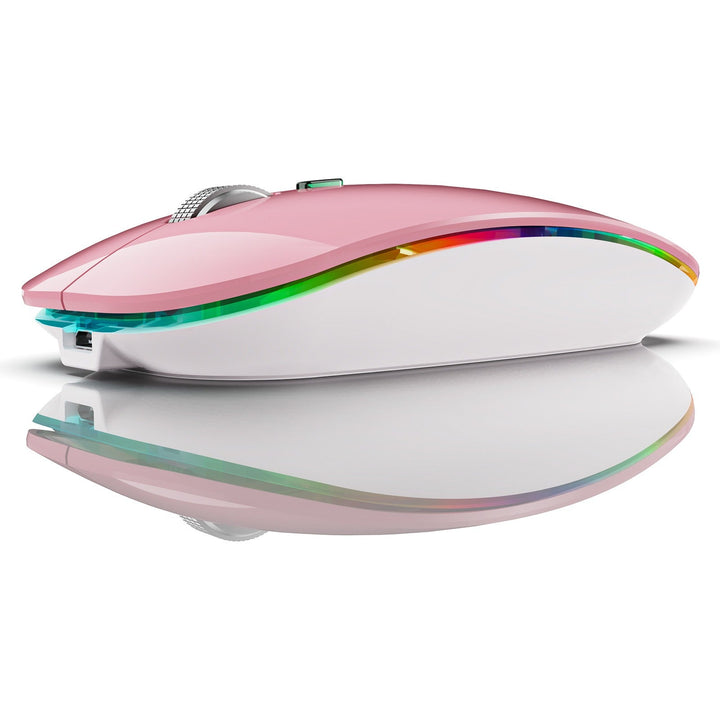 Anti-Sleep Mouse With RGB Light Strip Keeps PC Awake