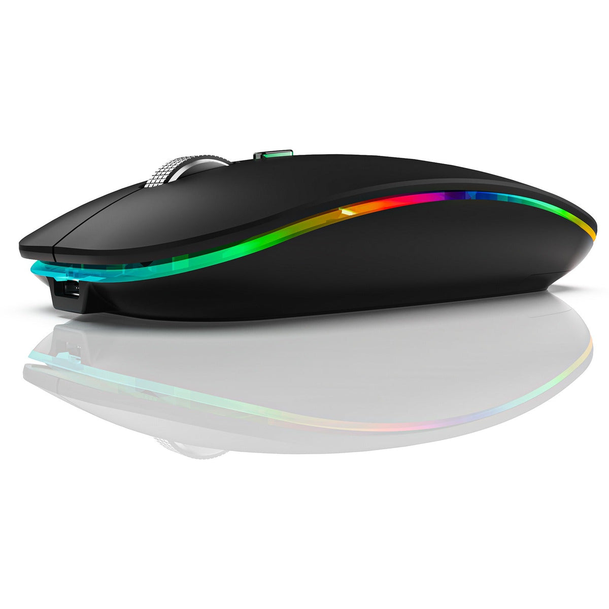 Anti-Sleep Mouse With RGB Light Strip Keeps PC Awake