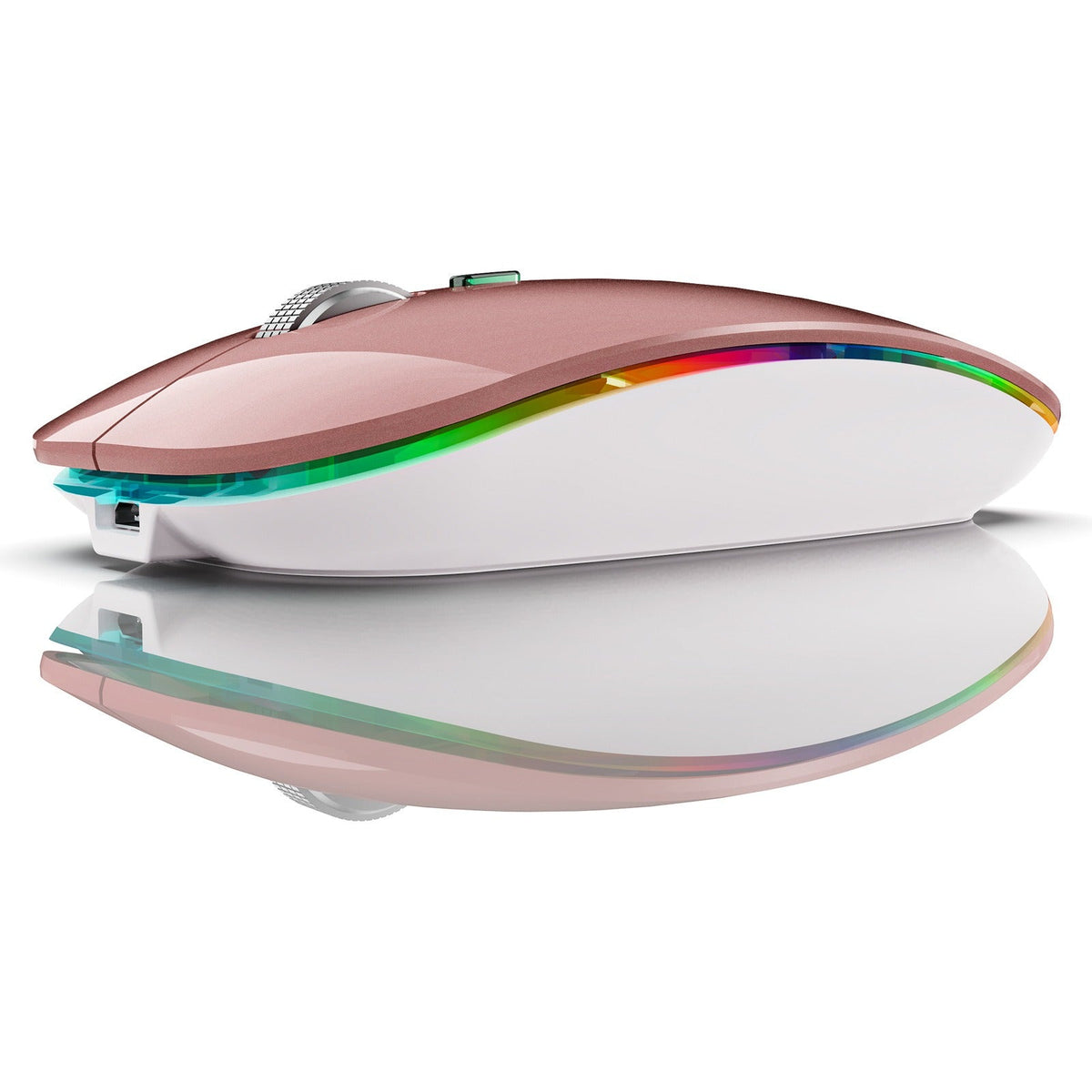 Anti-Sleep Mouse With RGB Light Strip Keeps PC Awake