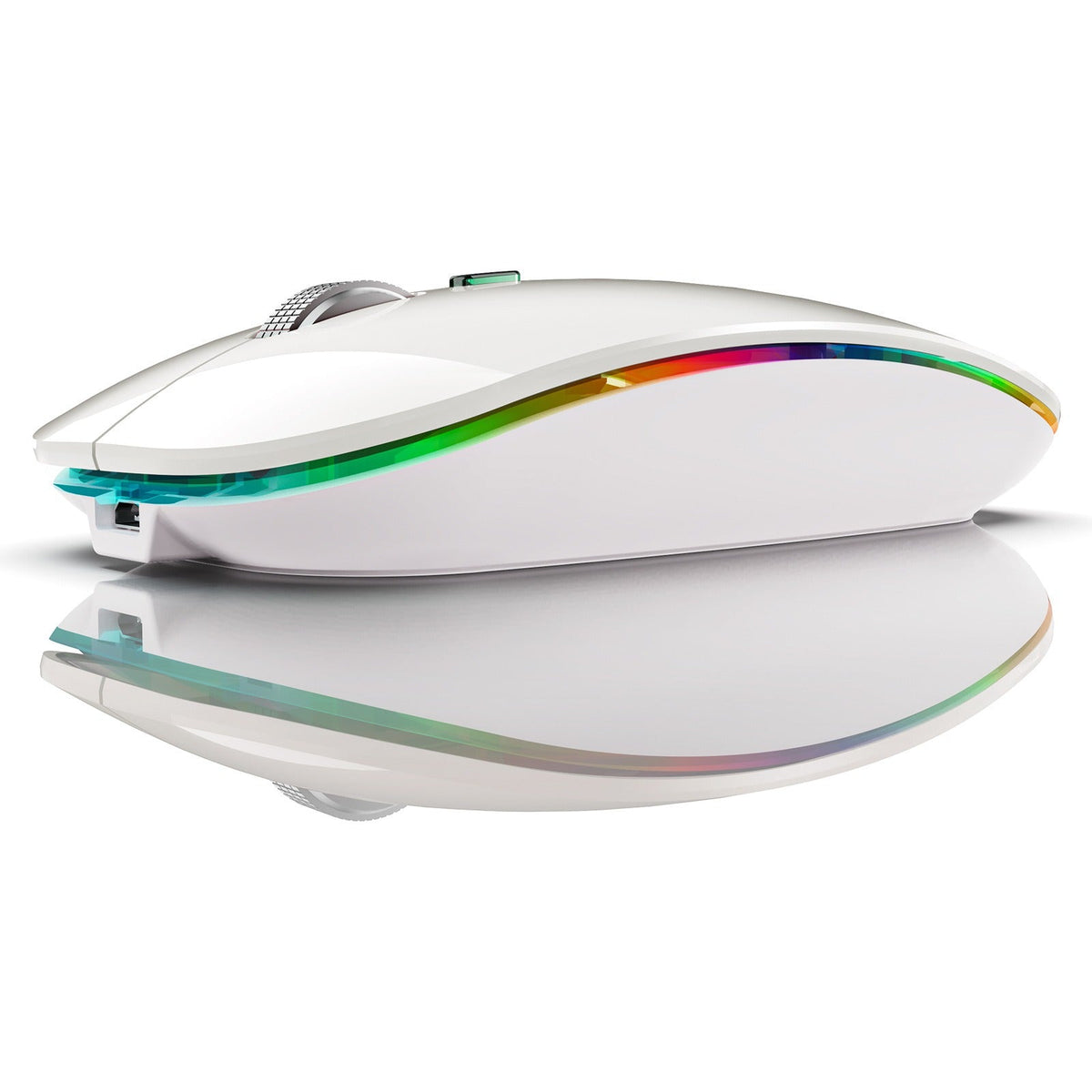 Anti-Sleep Mouse With RGB Light Strip Keeps PC Awake