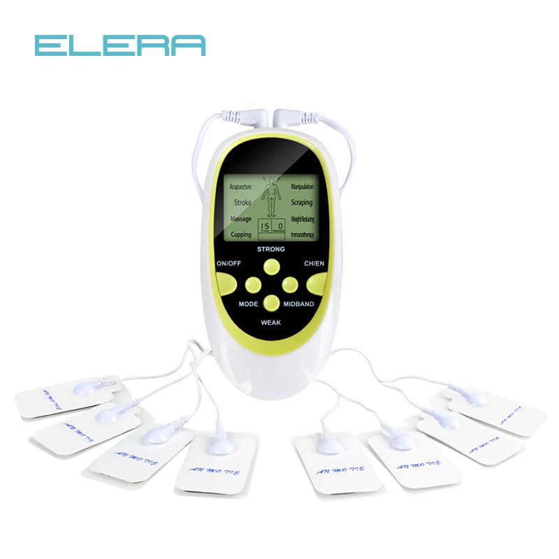 TENS Muscle Stimulator with 8 Pads for Home Relief