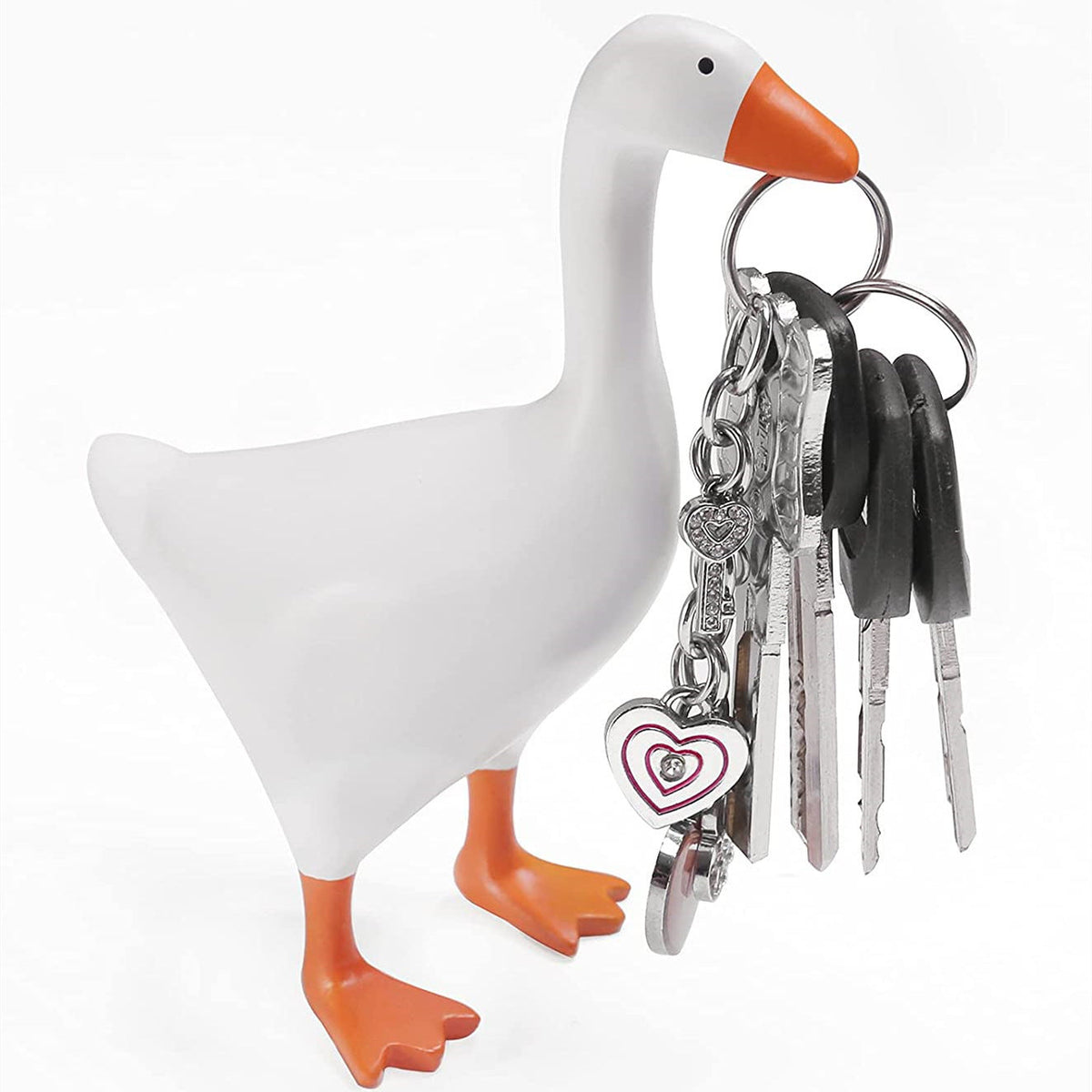 Magnetic Goose Key Holder for Playful Organization