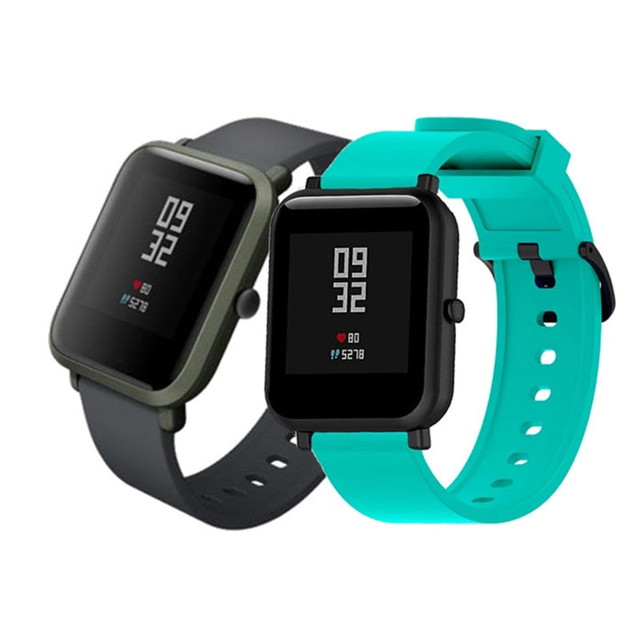 Amazfit Bip Soft Silicone Watch Strap 20mm, 13 Colors