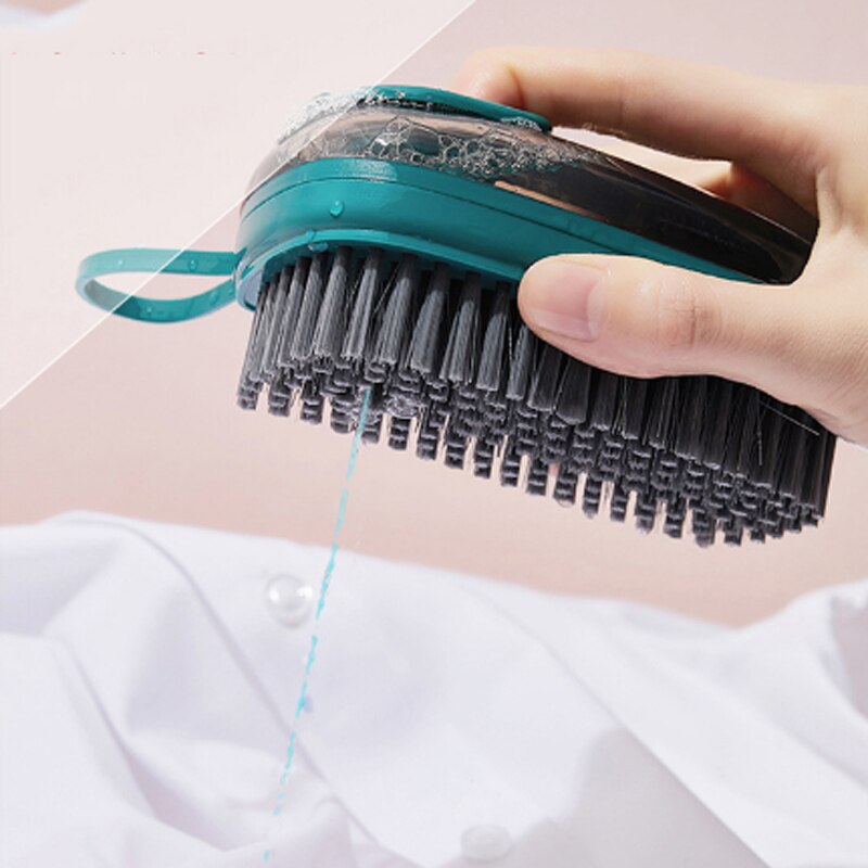 Soap Dispensing Cleaning Brush for Laundry & Dishes