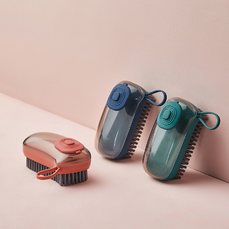 Soap Dispensing Cleaning Brush for Laundry & Dishes