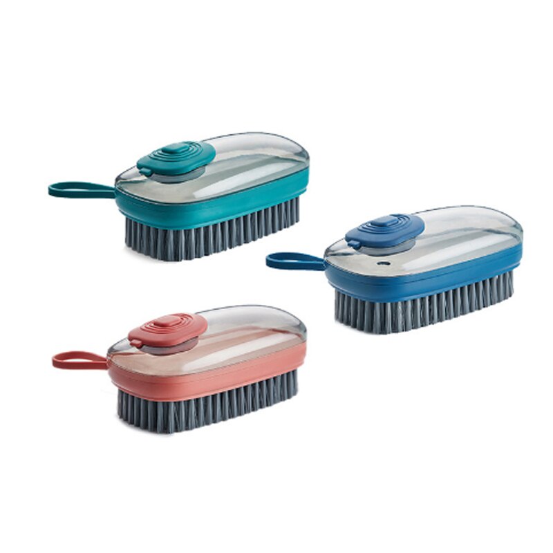 Soap Dispensing Cleaning Brush for Laundry & Dishes