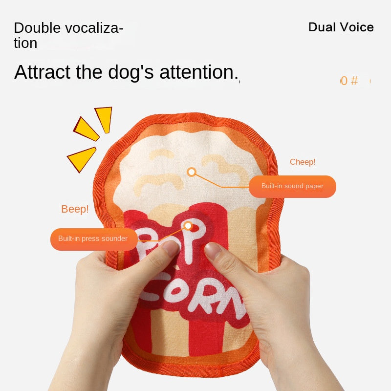 Interactive Dog Toy for Engaging Squeaky Indoor Play