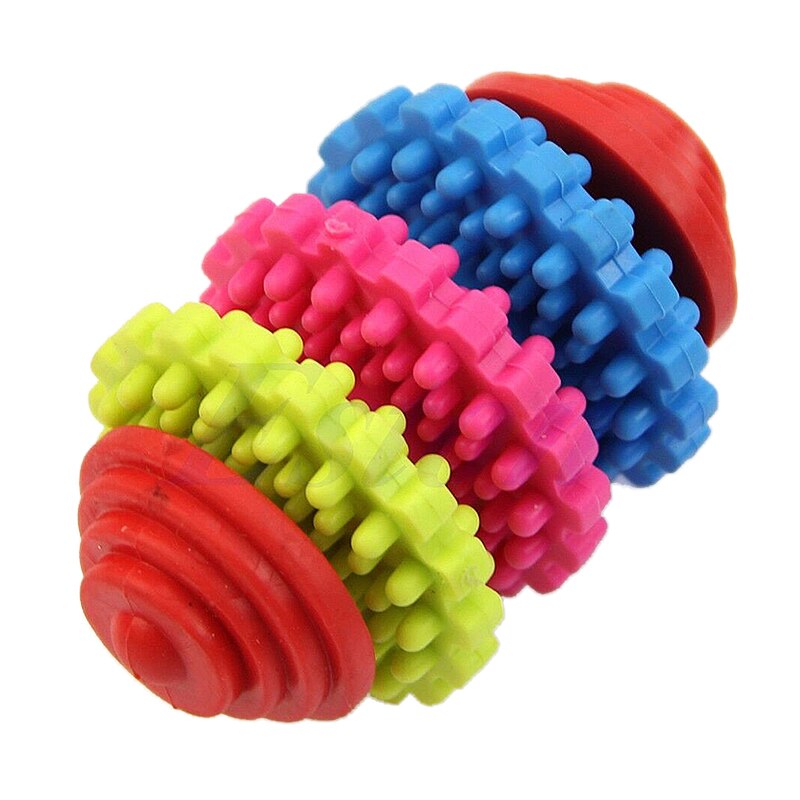 Rubber Dog Chew Toy for Gum Massage & Boredom Relief