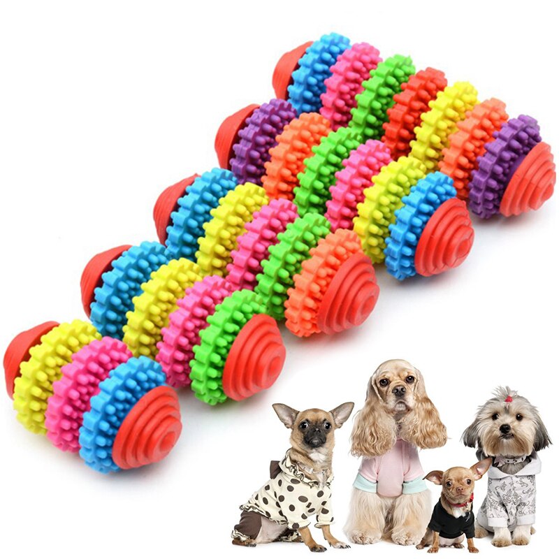 Rubber Dog Chew Toy for Gum Massage & Boredom Relief