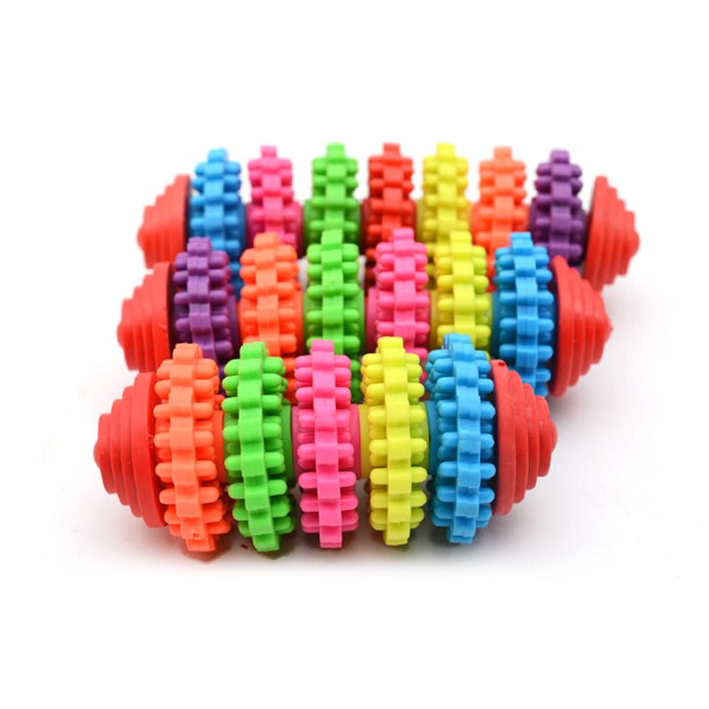 Rubber Dog Chew Toy for Gum Massage & Boredom Relief