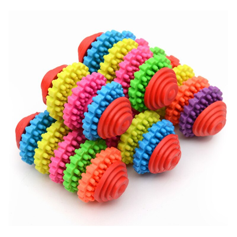 Rubber Dog Chew Toy for Gum Massage & Boredom Relief