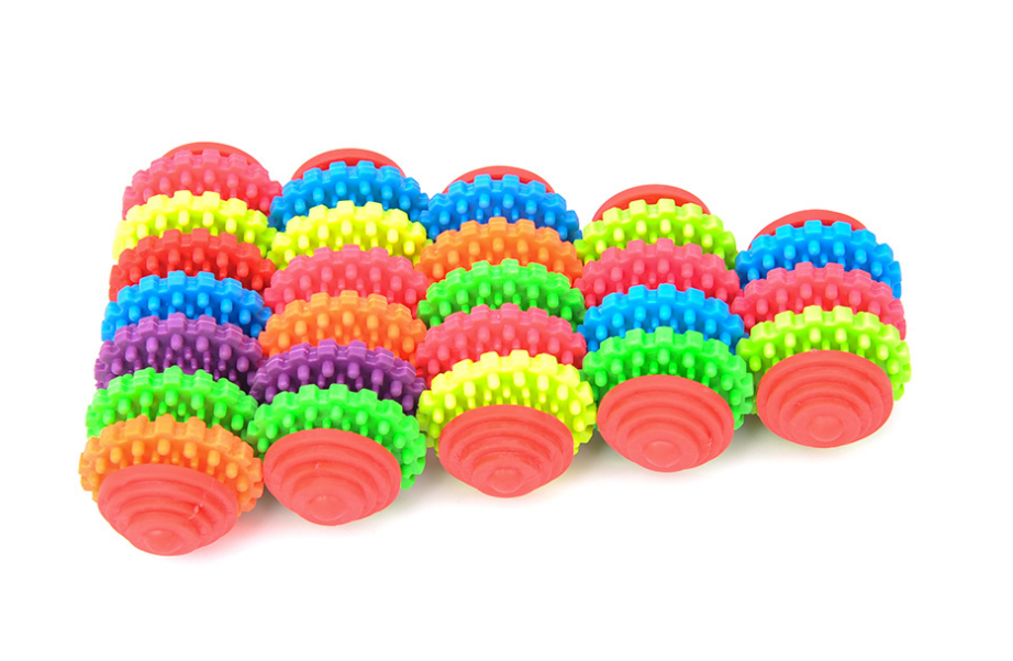 Rubber Dog Chew Toy for Dental Play & Boredom Relief