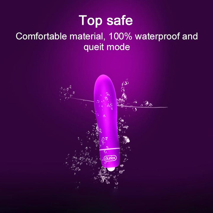Bullet Vibrator for Targeted, Quiet Waterproof Pleasure