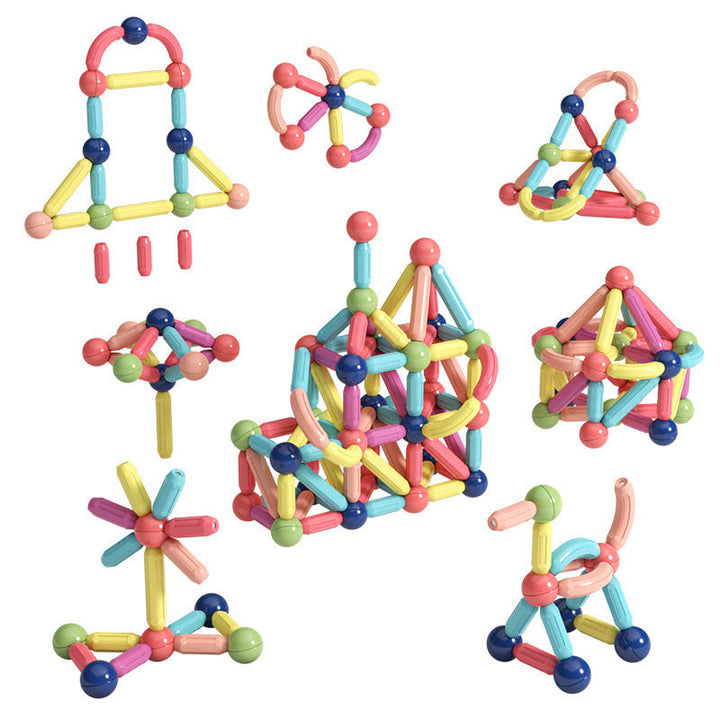 Magnetic Building Blocks for Creative STEM Learning