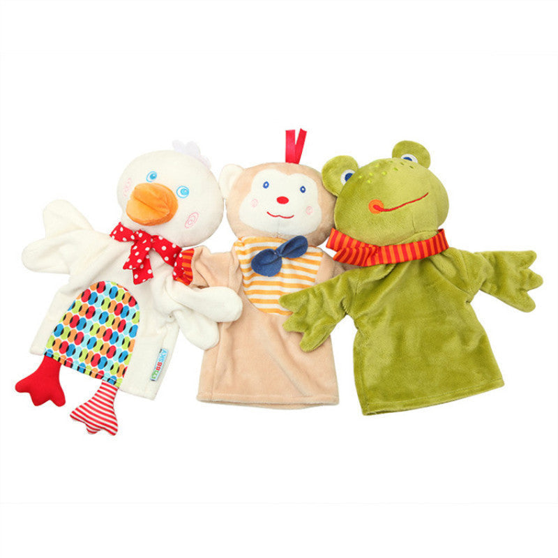 Educational Plush Hand Puppets for Playful Storytelling