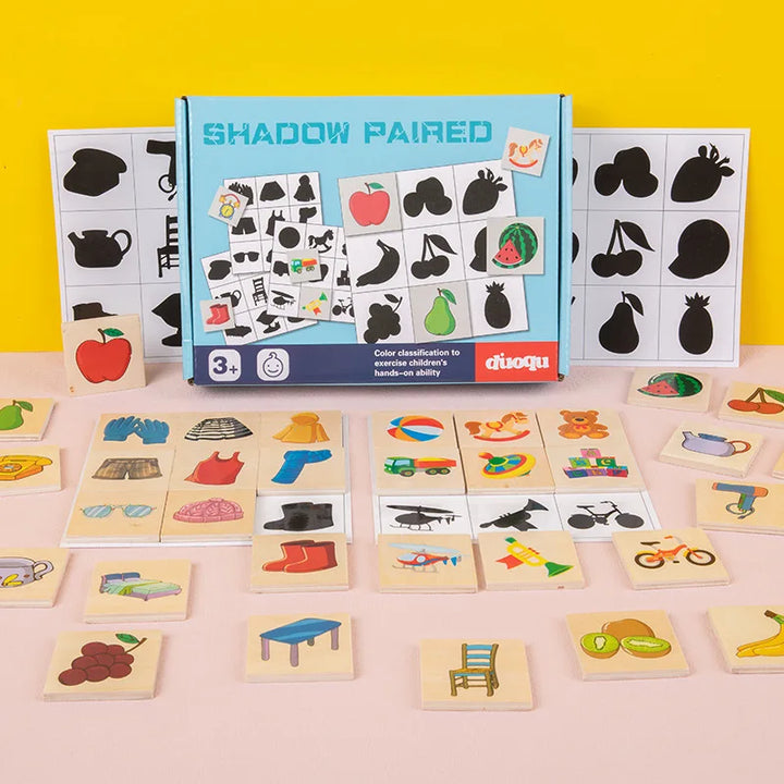 Montessori Shadow Matching Game for Preschool Learning