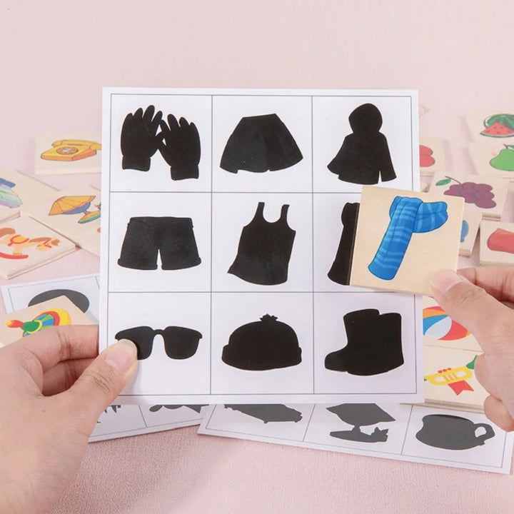 Montessori Shadow Matching Game for Preschool Learning