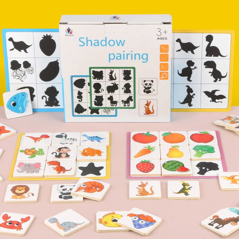 Montessori Shadow Matching Game for Preschool Learning