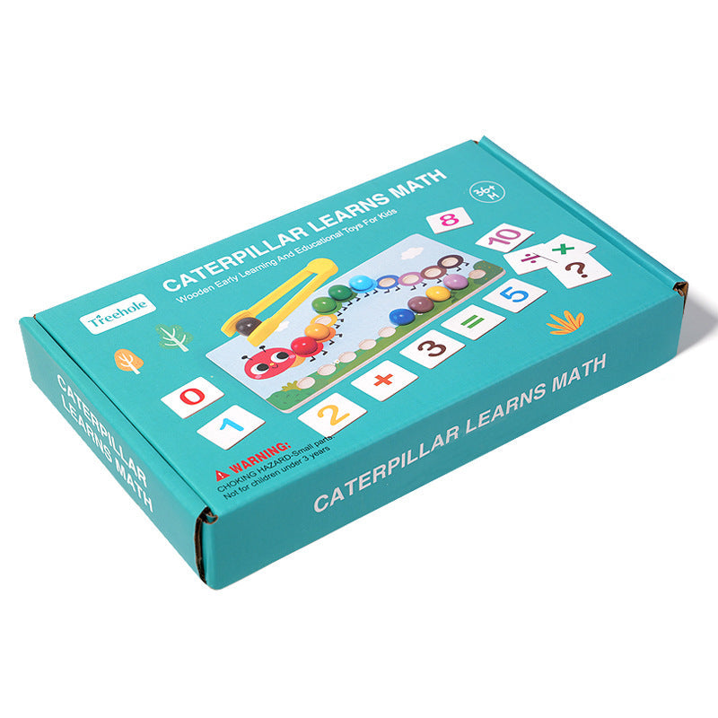 Wooden Counting Toy for Hands-On Early Math Learning