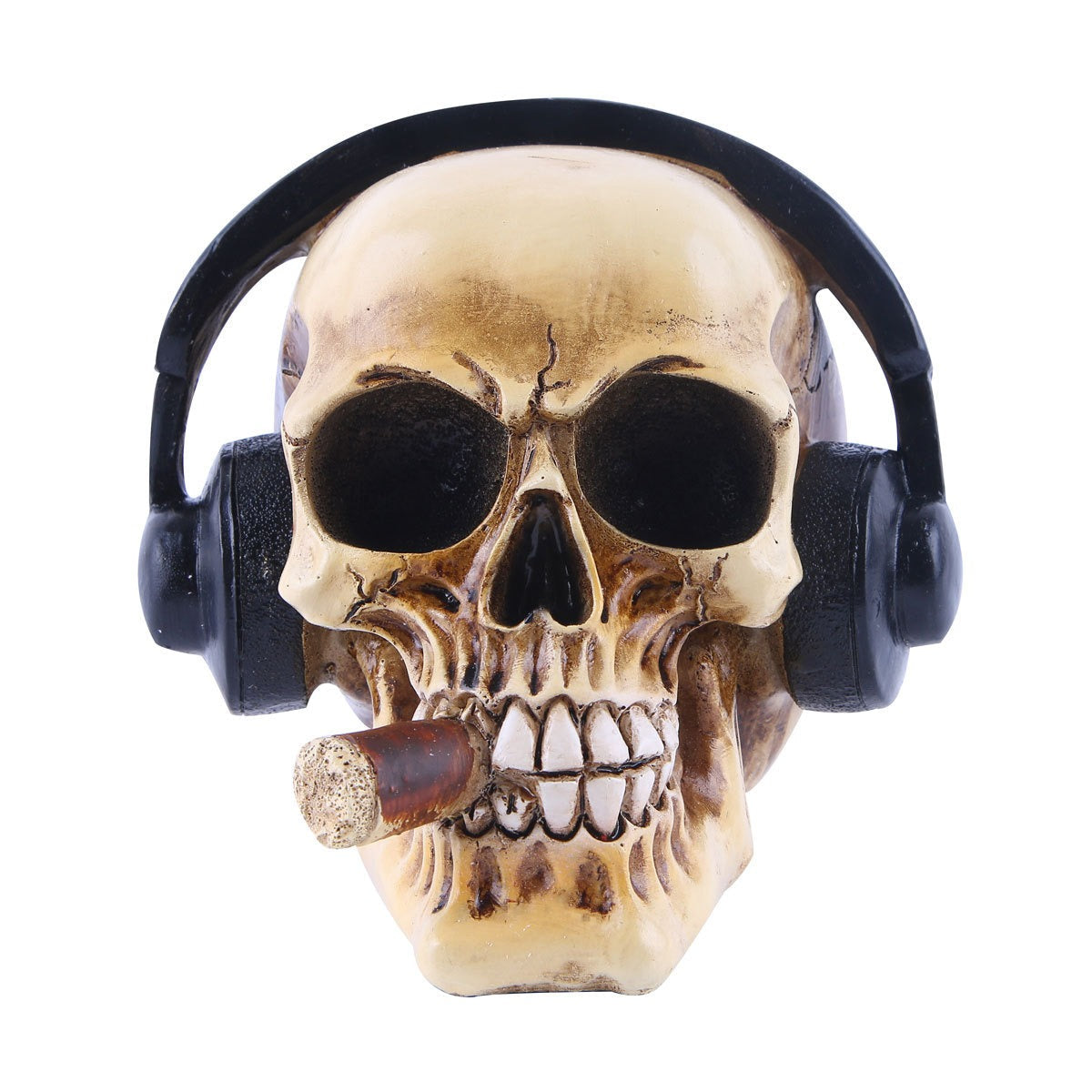 Skull Headphone Decor for Edgy Room Personality Accent