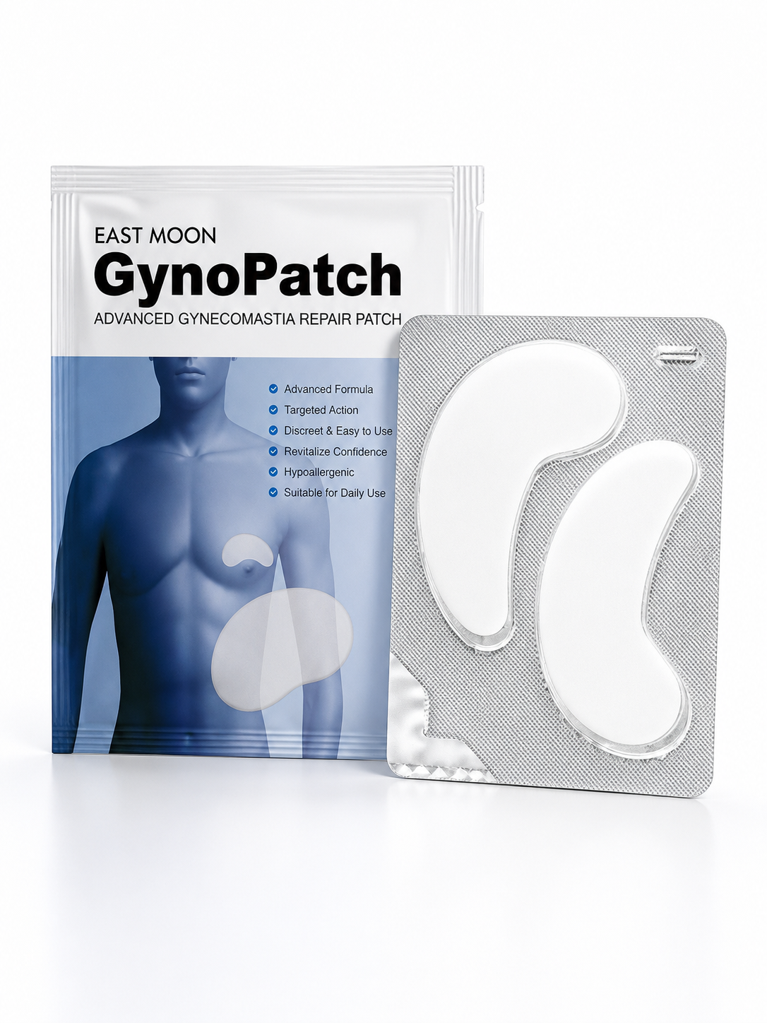 Men's Chest Firming Patch — Gynecomastia Reduction