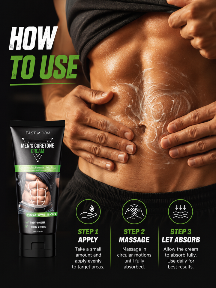 East Moon Abdominal Firming Cream — Thermogenic Toning