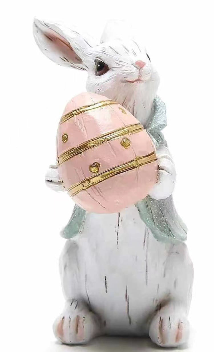 Easter Bunny Ornaments for Whimsical Spring Displays