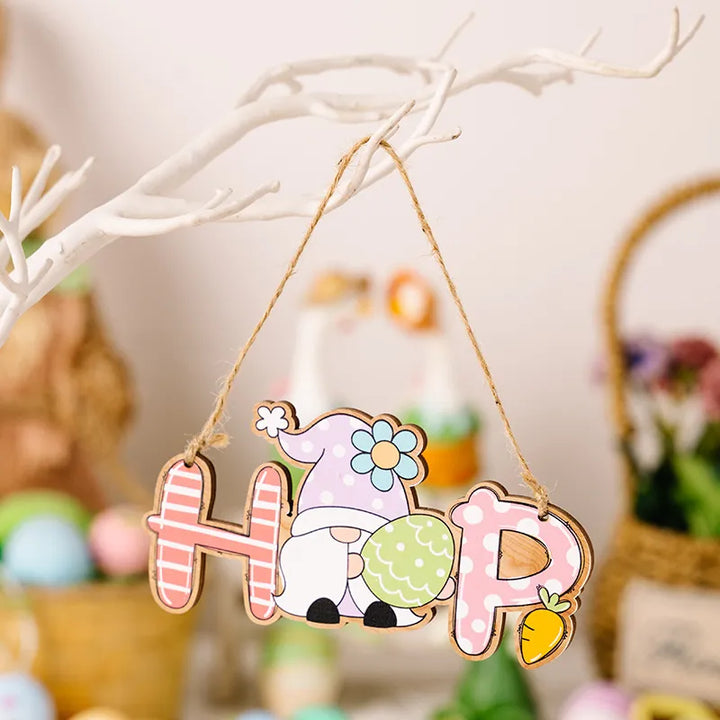 Easter Hanging Pendants — Colorful LOVE And HOP Decor