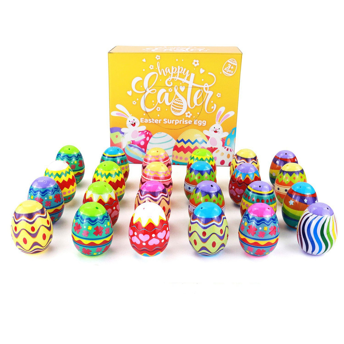 Easter Egg Set: 36-Piece Surprise Toy Gift Assortment