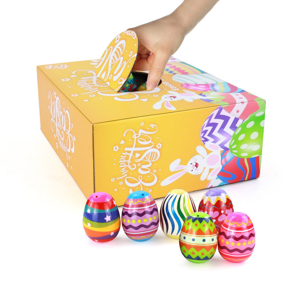 Easter Egg Set: 36-Piece Surprise Toy Gift Assortment