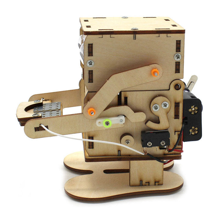 DIY Coin-Eating Robot Toy for Hands-On STEM Learning