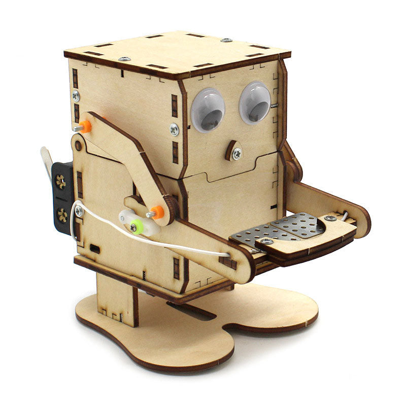 DIY Coin-Eating Robot Toy for Hands-On STEM Learning