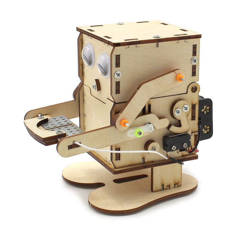 DIY Coin-Eating Robot Toy for Hands-On STEM Learning