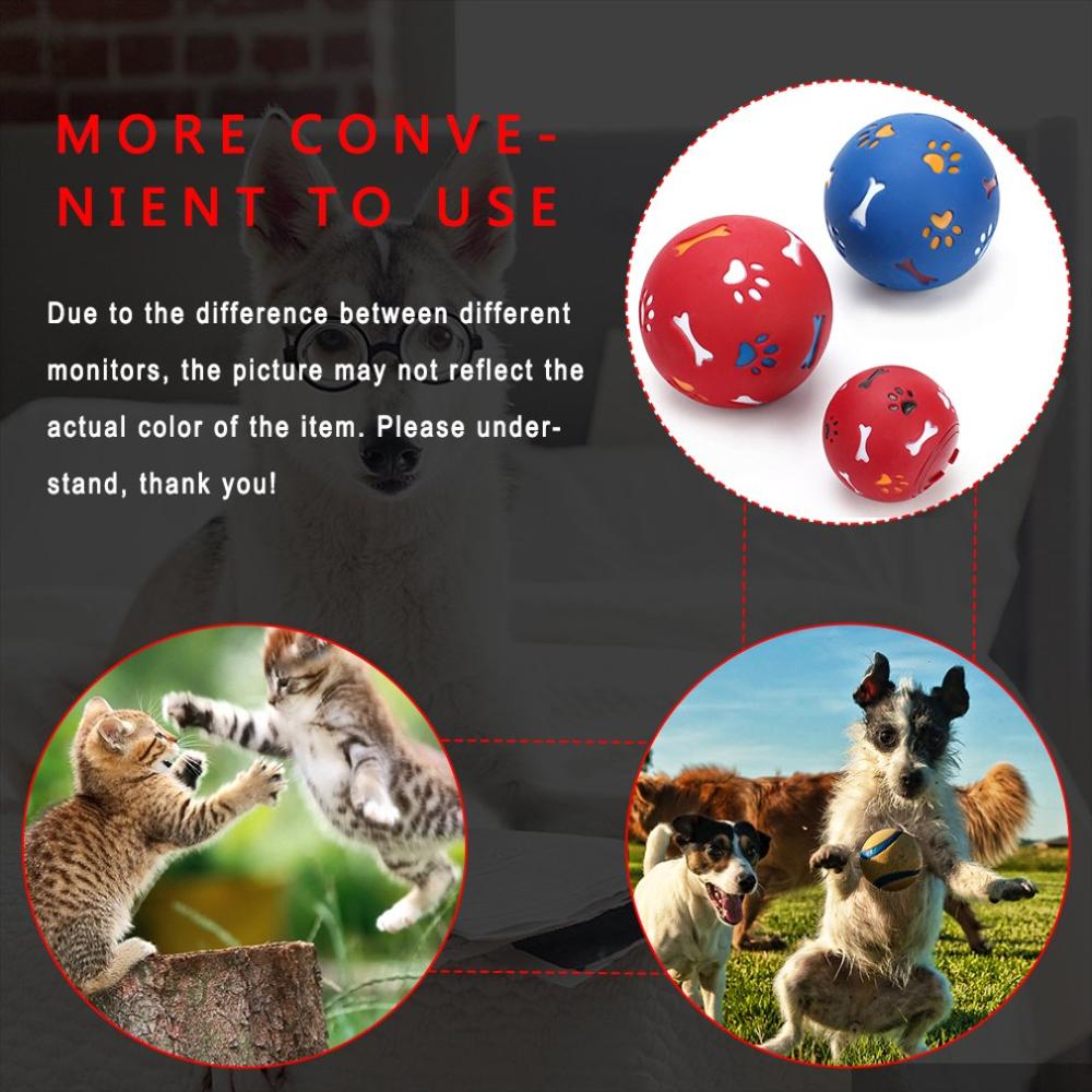 Interactive Treat-Dispensing Dog & Cat Ball Toy Set