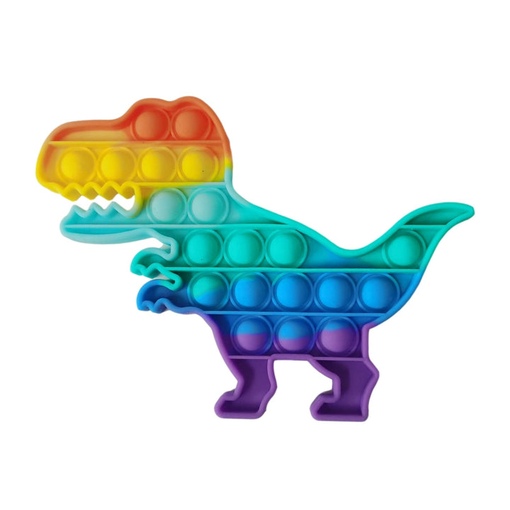 Dinosaur Pop-It Toy for Quiet Sensory and Fine-Motor Play