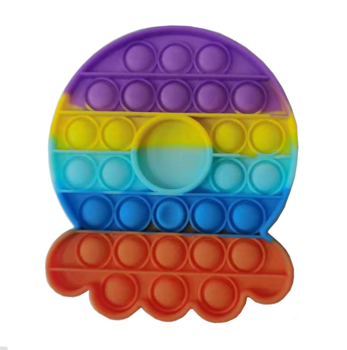 Dinosaur Pop-It Toy for Quiet Sensory and Fine-Motor Play