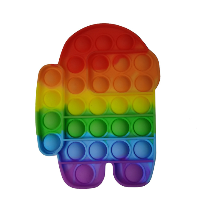 Dinosaur Pop-It Toy for Quiet Sensory and Fine-Motor Play
