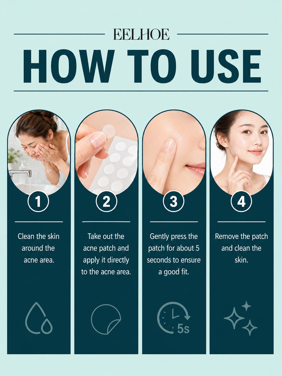 Acne Patch Skin Care Set – Gentle Daily Soothing & Nourishing