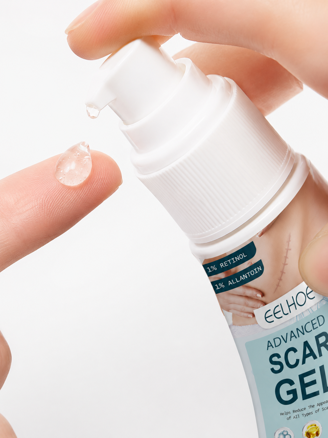 Advanced Scar Gel — Retinol & Allantoin Formula for Smoother Skin