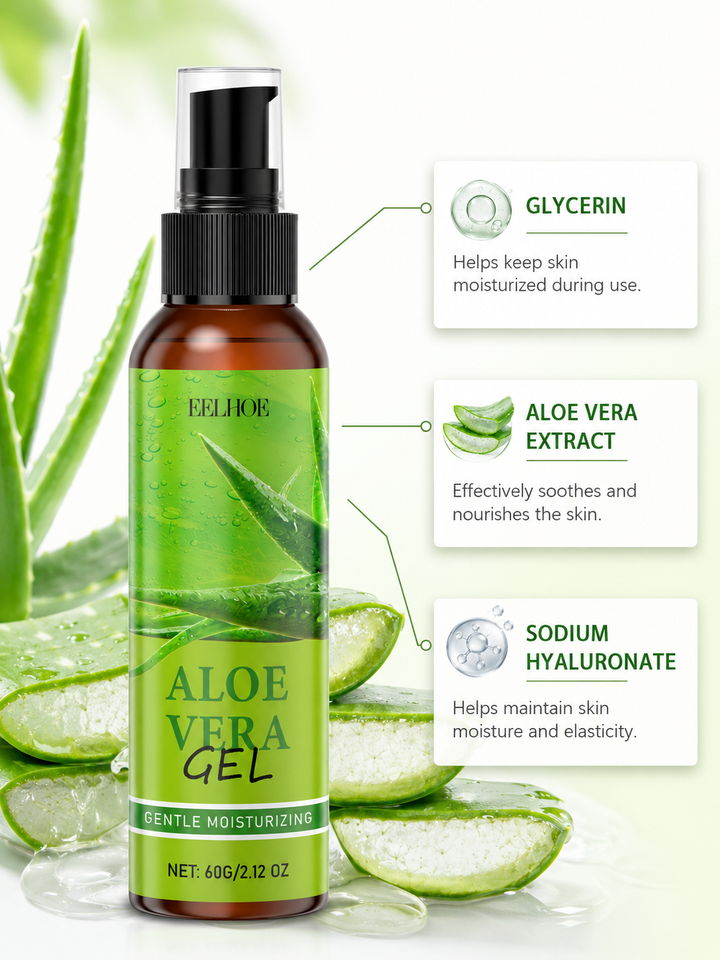 Aloe Vera Essence Gel — Soothing Daily Skin Hydration