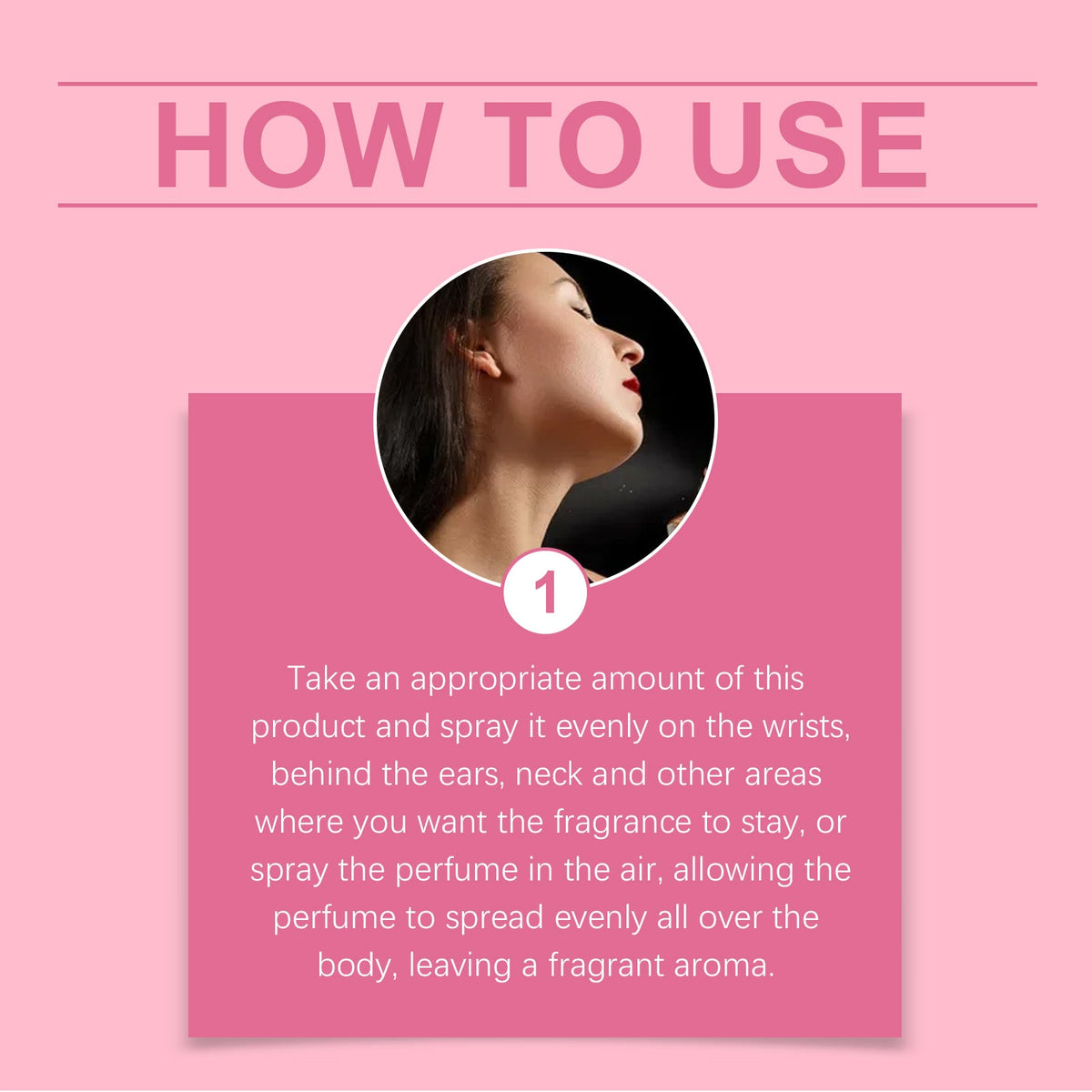 Jasmine Body Perfume Spray for Fresh, Light Scent