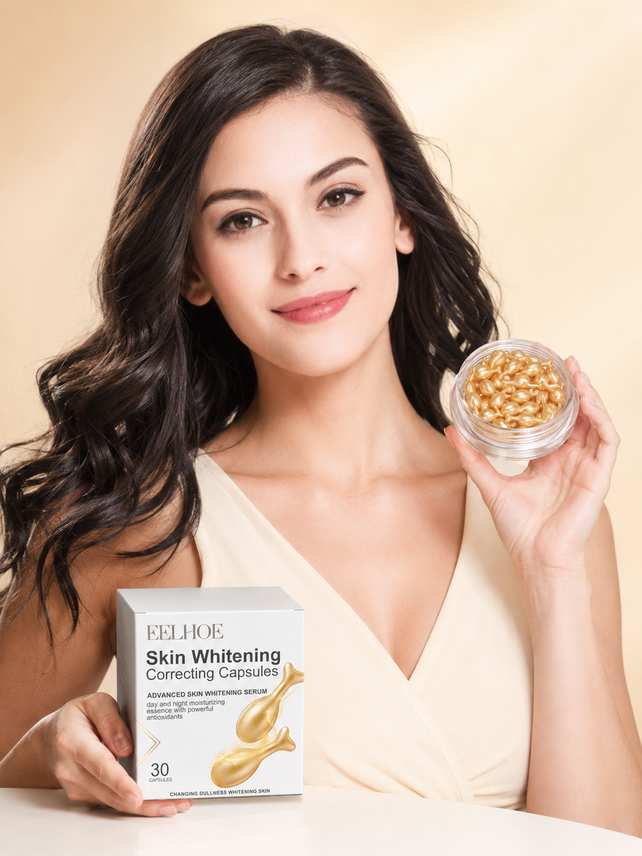 Skin Brightening Capsule Serum — Fade Spots in 30 Days