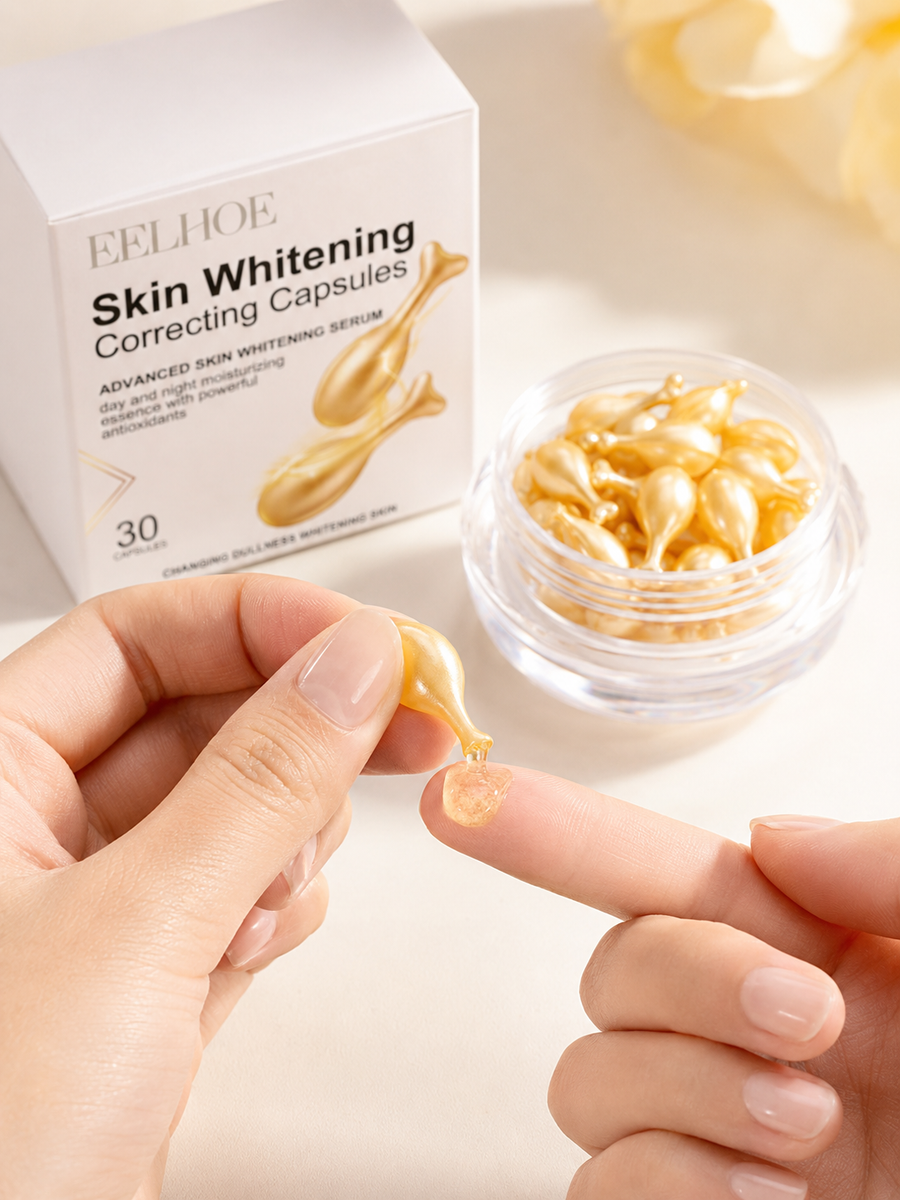 Skin Brightening Capsule Serum — Fade Spots in 30 Days