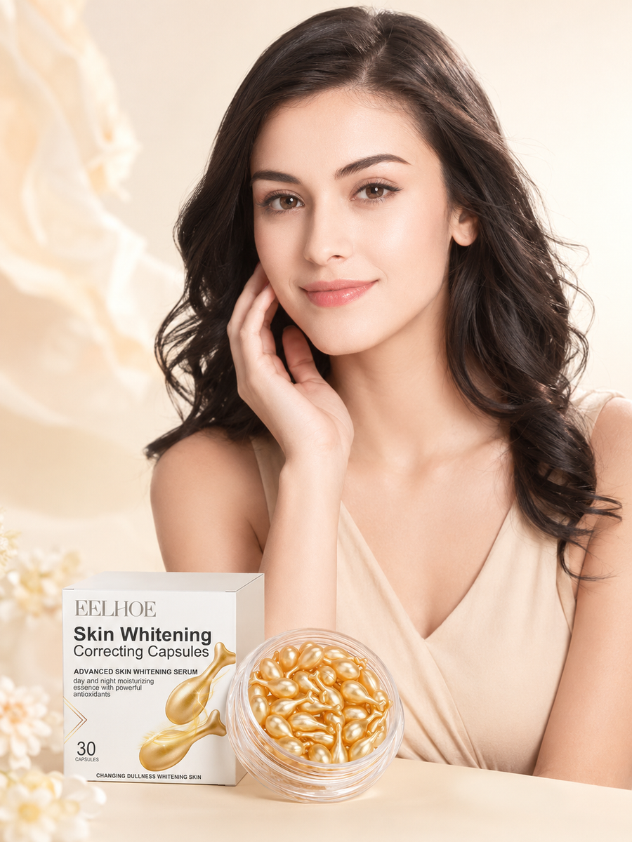 Skin Brightening Capsule Serum — Fade Spots in 30 Days
