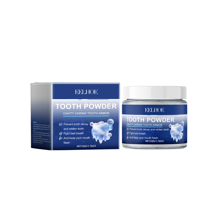 Dental Powder for Fresh Breath & Gentle Daily Tooth Cleaning