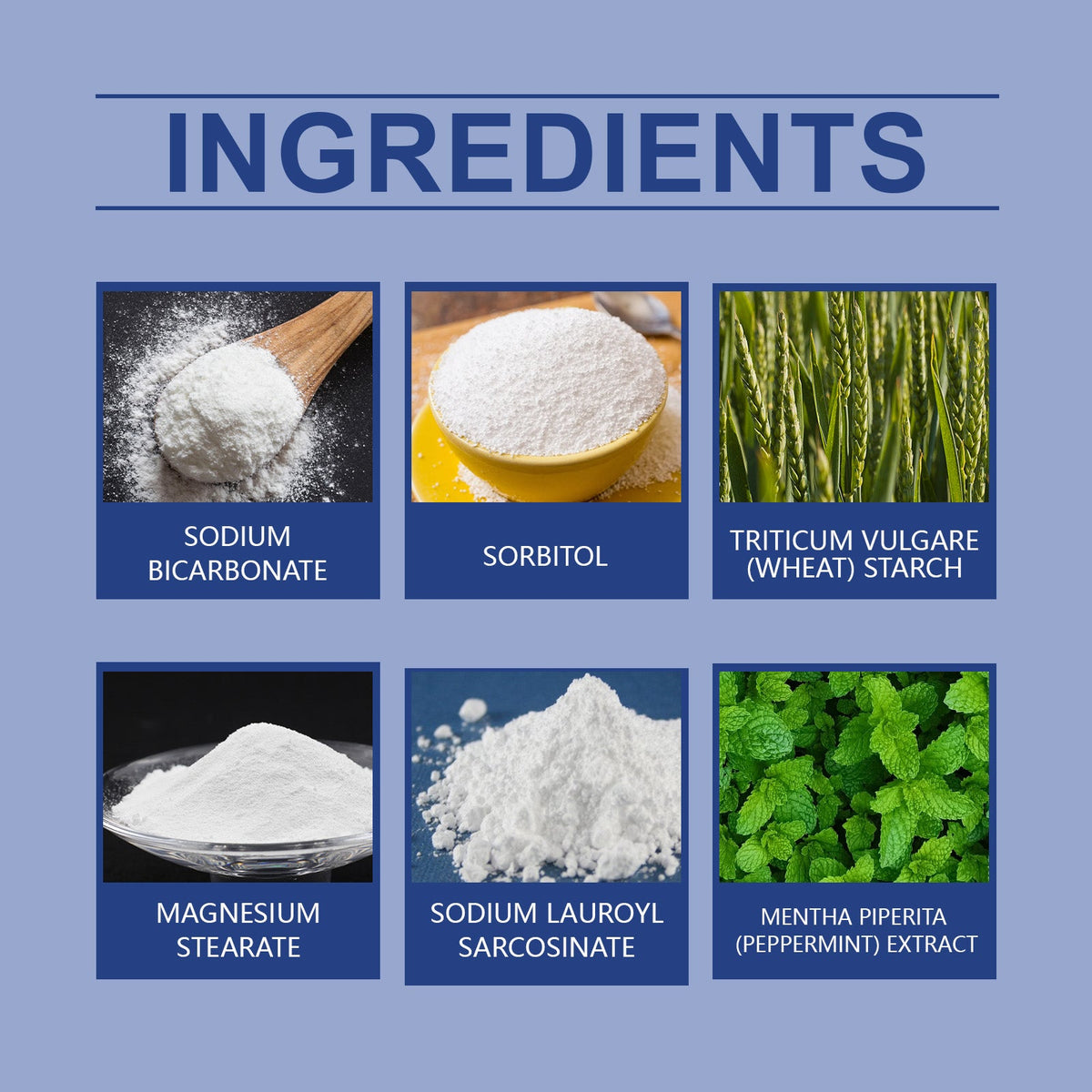 Dental Powder for Fresh Breath & Gentle Daily Tooth Cleaning