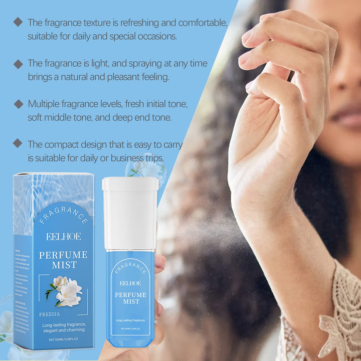Freesia Body Perfume Spray for Light Daily Fragrance